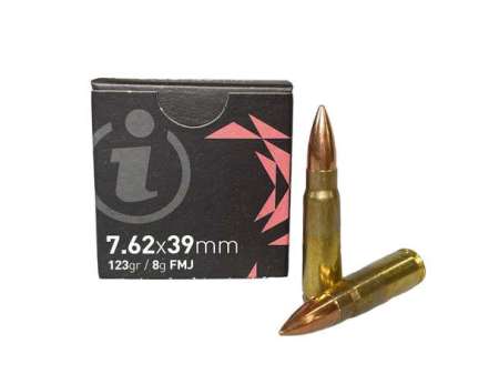 BELOM 7.62x39 123 GR FMJ Brass Case Ammo For Sale Online